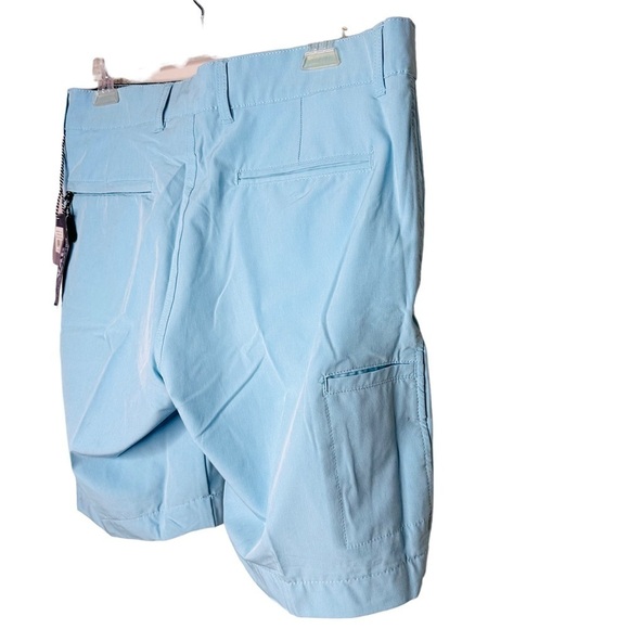 V46 Vintage 1946 Men’s Porcelain Blue Golf Shorts Size 32 - Picture 2 of 8